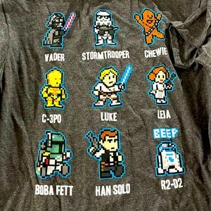 Star Wars sample shirt
